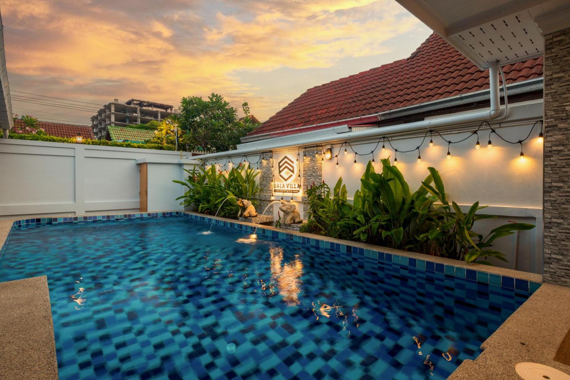 Pattaya Private Villa - Pool,Sauna,Snooker,Bbq 外观 照片