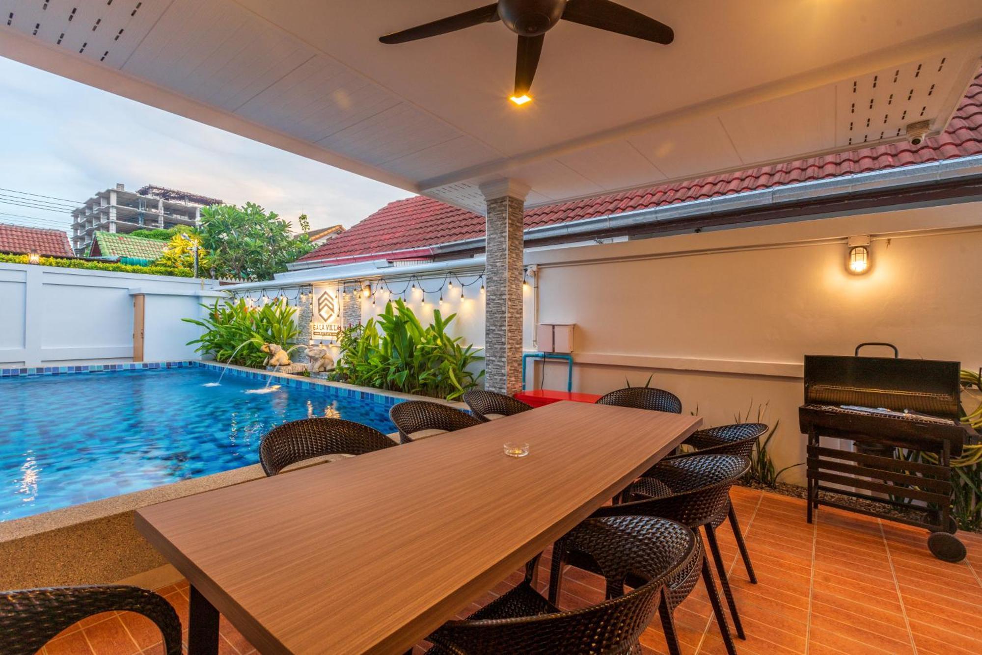Pattaya Private Villa - Pool,Sauna,Snooker,Bbq 外观 照片