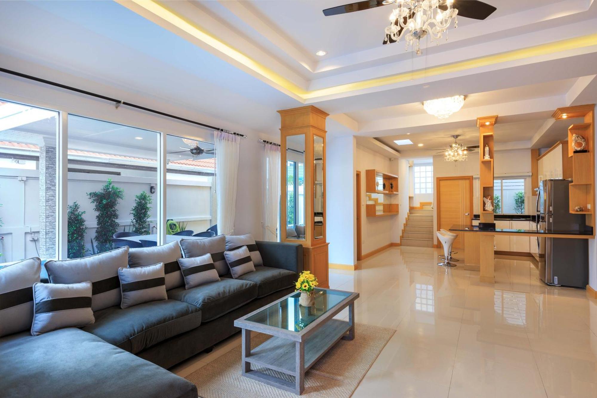 Pattaya Private Villa - Pool,Sauna,Snooker,Bbq 外观 照片