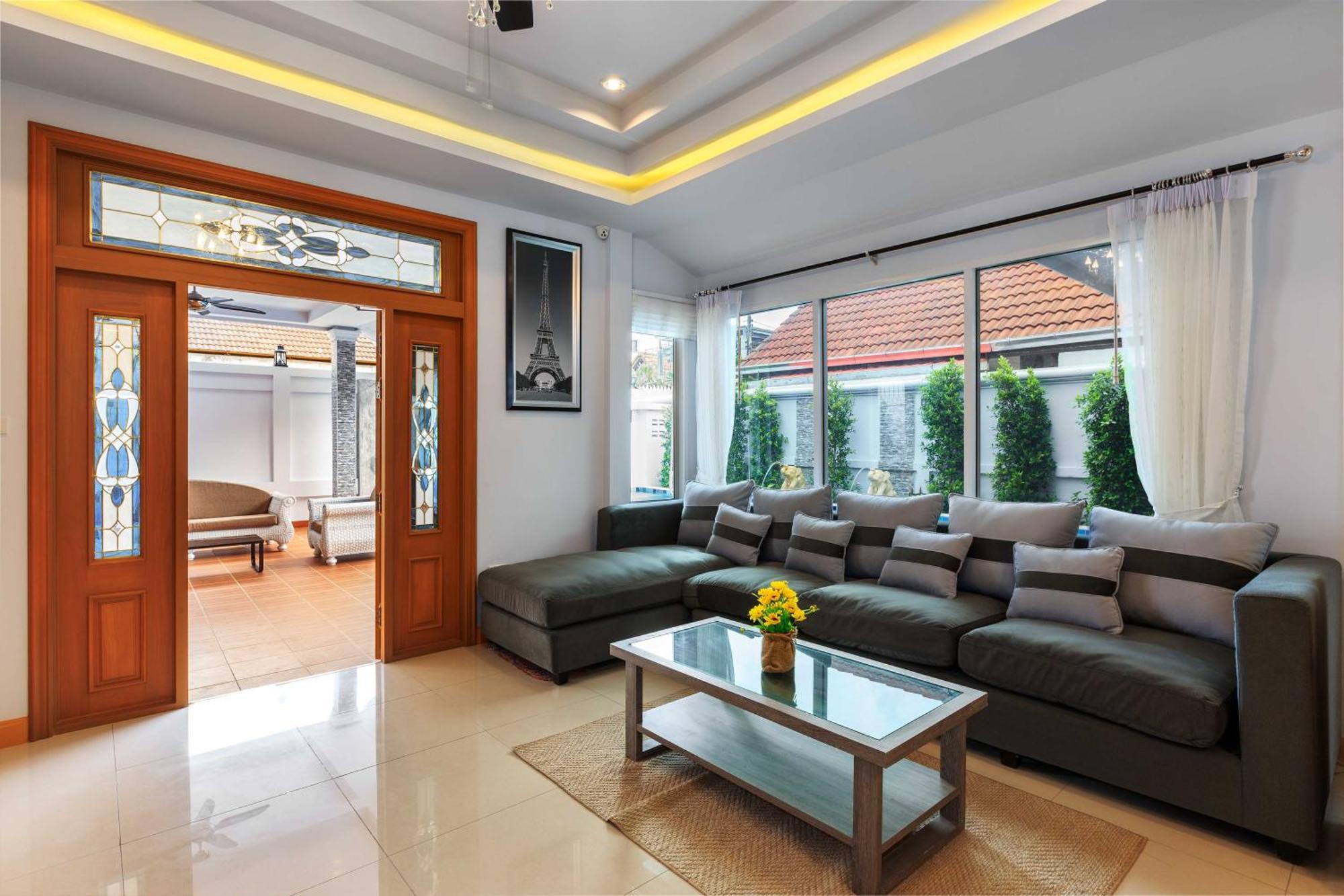 Pattaya Private Villa - Pool,Sauna,Snooker,Bbq 外观 照片