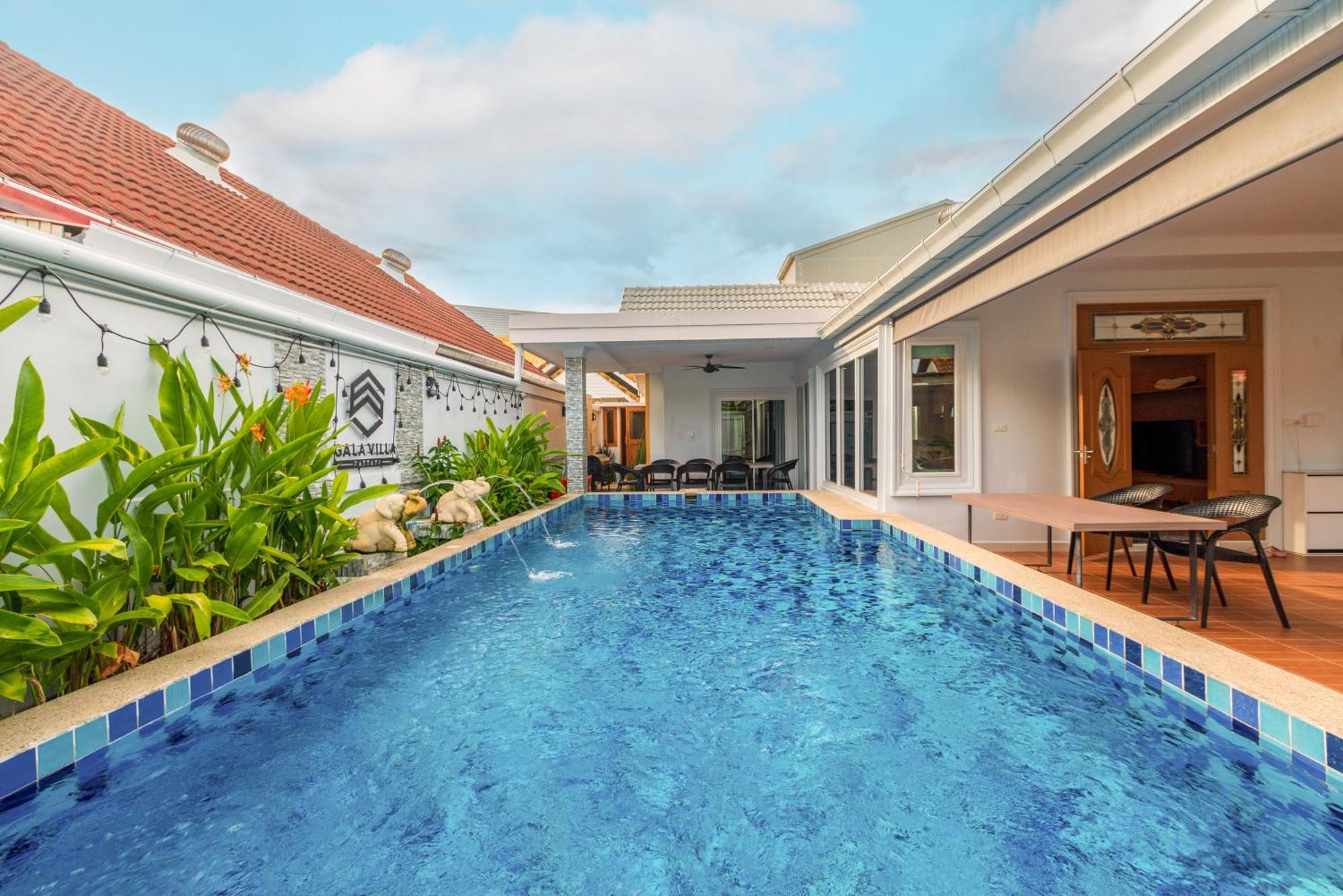 Pattaya Private Villa - Pool,Sauna,Snooker,Bbq 外观 照片