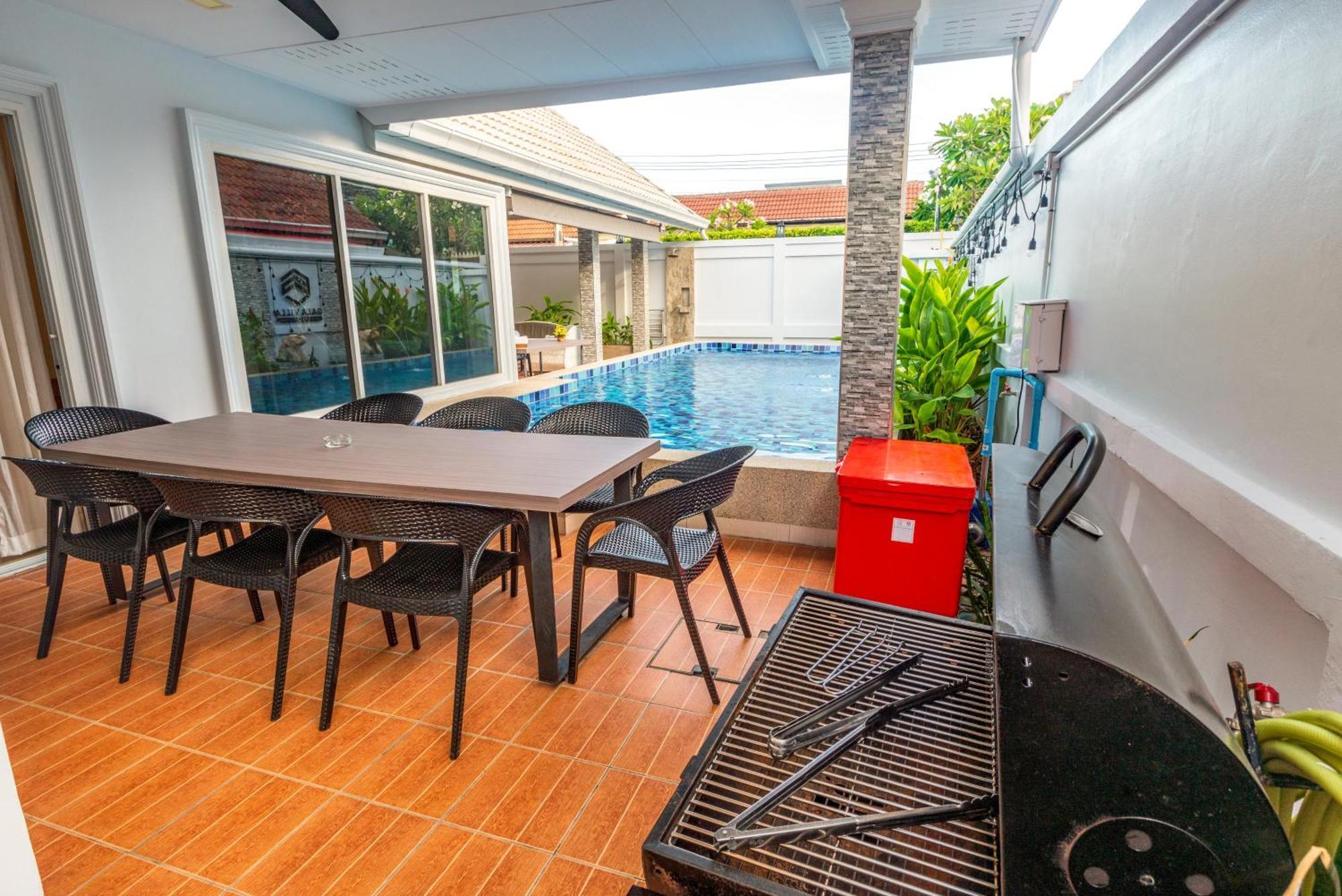 Pattaya Private Villa - Pool,Sauna,Snooker,Bbq 外观 照片