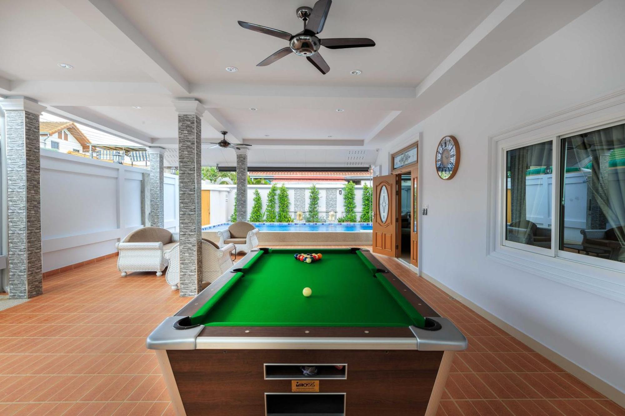 Pattaya Private Villa - Pool,Sauna,Snooker,Bbq 外观 照片