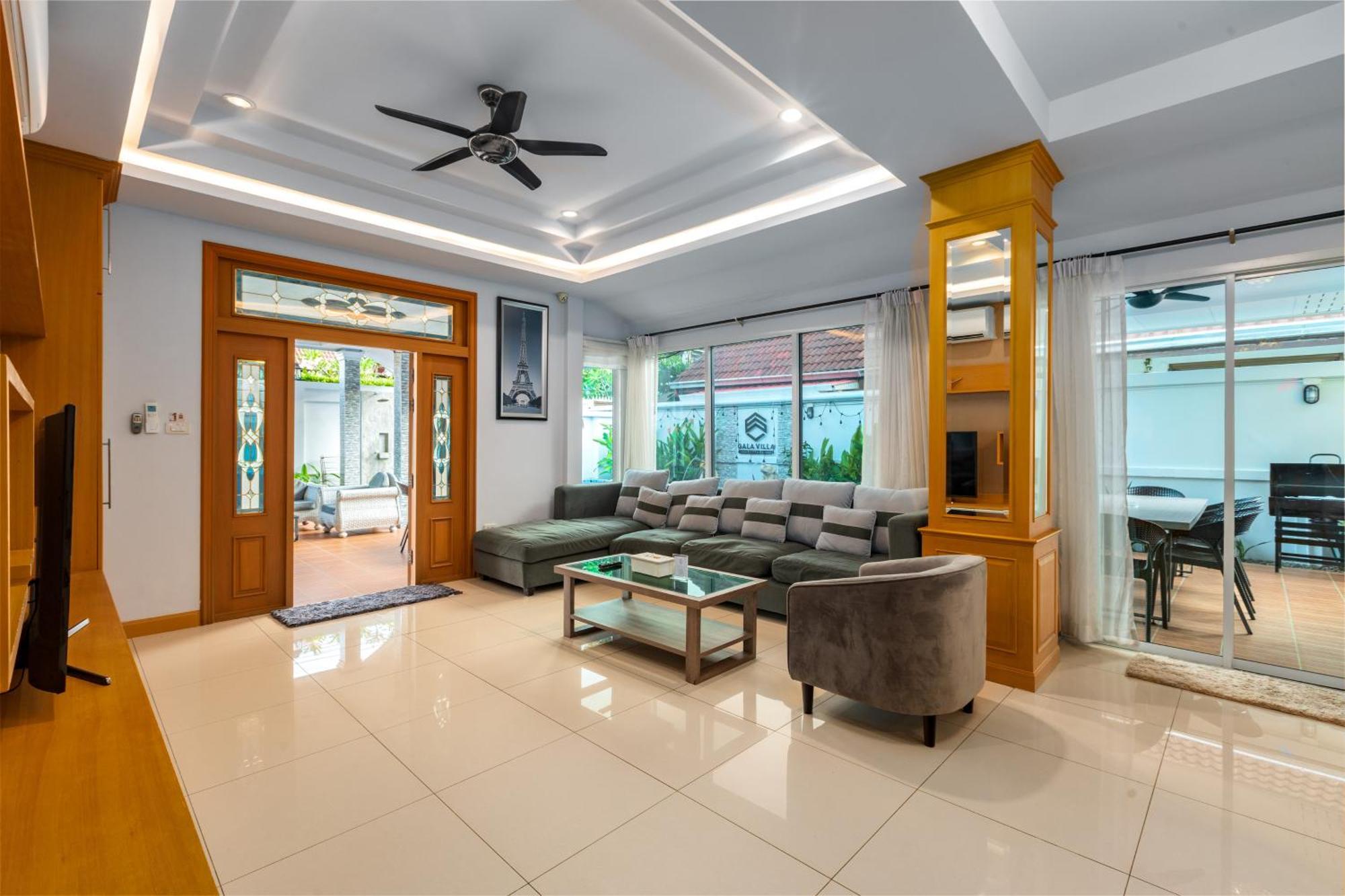 Pattaya Private Villa - Pool,Sauna,Snooker,Bbq 外观 照片
