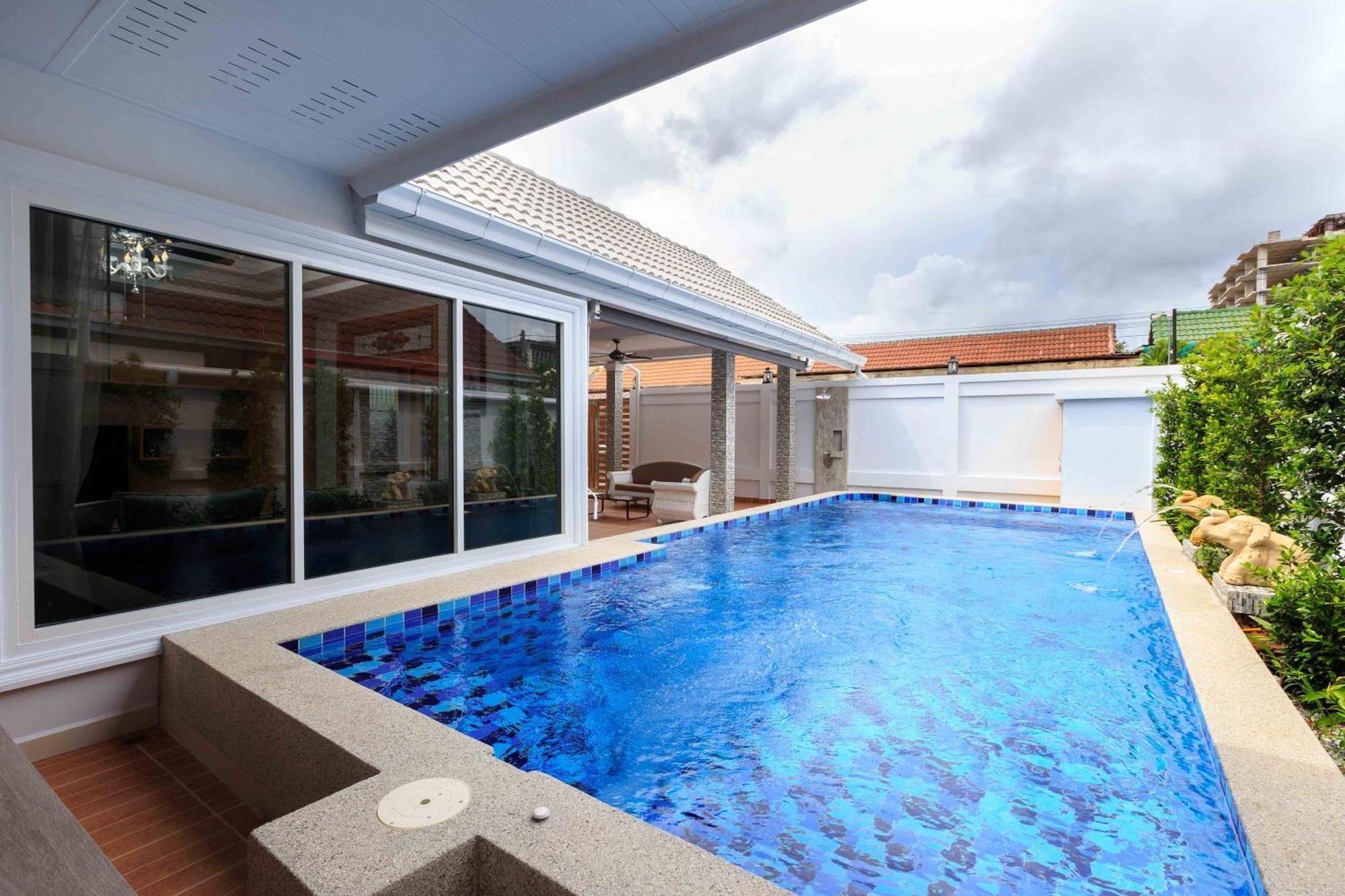 Pattaya Private Villa - Pool,Sauna,Snooker,Bbq 外观 照片